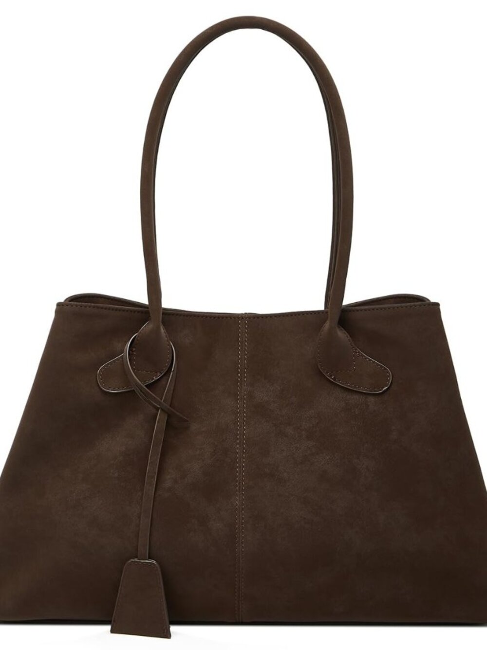 Womens Trendy Vegan Leather Shoulder Bag Large Travel Tote Purse Handbag Top